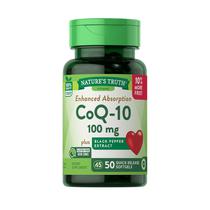 Vitamina Nature s Truh Enhanced Absorption COQ-10 100 MG 50 Capsulas