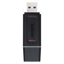 Pendrive Kingston Exodia 64GB USB 3.2 - Preto (DTX/64GB)