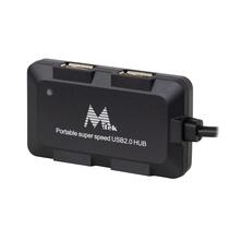 Hub Mtek HP-8102B - 4 Portas - USB - Preto