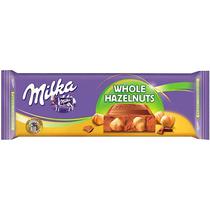 Barra de Chocolate Milka Whole Hazelnuts - 270G