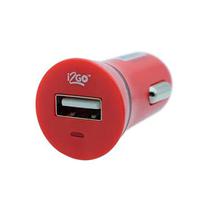 Carregador Veicular I2GO I2GCAR012RD USB - Vermelho