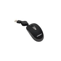 Mini Mouse Satellite Fio Retratil A-80 USB 1200CPI Preto