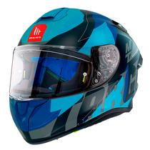 Capacete MT Helmets Targo Pro Biger B7 - Fechado - Tamanho XXL - Matt Blue