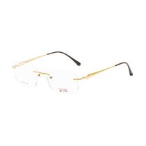 Armacao para Oculos de Grau Visard Mod.7023 Col.01 Tam. 56-18-140MM - Dourado