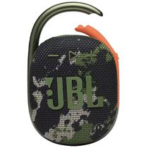 Speaker JBL Clip 4 5 Watts RMS com Bluetooth - Camuflagem Militar