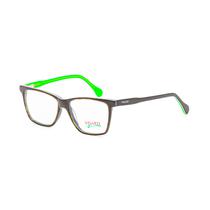 Armacao para Oculos de Grau Visard CO5266 Col.07 Tam. 56-16-140MM - Preto/Verde