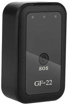 Rastreador GPS/GSM/GPRS Tracker GF-22 Preto