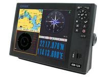 Onwa KM-12A GPS Maritimo, Mapas Brasil Navionics Platinum+, Transponder Ais, Tela de 12 Polegadas, Nmea