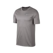 Camiseta Nike Masculina Breathe Dri-Fit Run Top SS Cinza