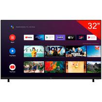 Smart TV LED de 32" Mtek MK32FSAH HD com Bluetooth/Wi-Fi/Android/Bivolt - Preto