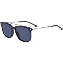 Oculos de Sol Hugo Boss 0930/s Pjpku 55-18-140 V - Azul/Prata