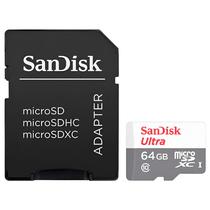 Cartao de Memoria Micro SD Sandisk Ultra 64GB Classe 10