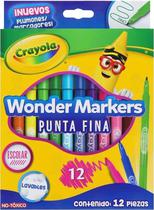 Marcador Crayola Wonder Markers 580080M000 (12 Unidades)