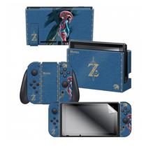 Adesivo para Nintendo Switch Zelda Mipha Tribal 022309 com 3 Adesivos