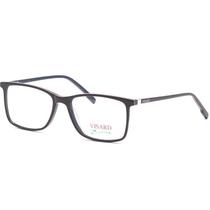 Oculos de Grau Visard COX2-02 Masculino, Tamanho 54-17-142 C06, Acetato - Marrom e Azul Escuro