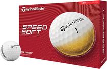 Bola de Golfe Taylormade Speed Soft N2747001 - Branco (12 Unidades)