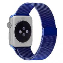 Correia Milanese Loop 4LIFE para Apple Watch Caixa de 42/44 MM - Azul