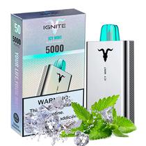 Vape Descartavel Ignite V50 5000 Puffs com 50MG Nicotina - Icy Mint