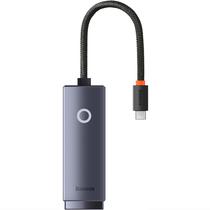 Adaptador Baseus USB-C A Ethernet RJ45 - Cinza (WKQX000313)