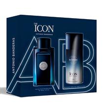 Perfume Antonio Banderas The Icon H Edp 100ML+Deo (Kit)