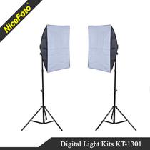 Luz Continua Nicefoto KT-1301 Professional 2 Kit de Luz