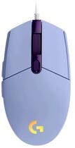 Ant_Mouse Gaming Logitech G203 com Fio 910-005852- Lilas