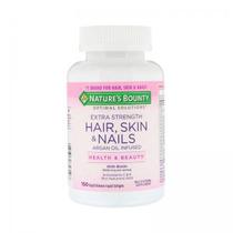 Vitamina Hair, Skin, Nails 150 Capsulas 5.000MCG Biotina Natures Bounty