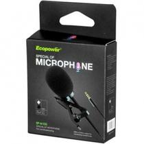 Microfone Ecopower EP-M100 3.5 MM Black