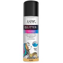 Glitter Spray para Cabelo Aspa Ouro - 60ML