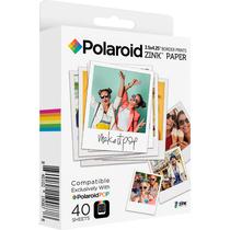 Ant_Papel Fotografico Polaroid POLZL3X440 para Pop Instant - 40 Unidades