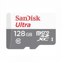 Cartão de Memória Class 10 Micro SD - Sandisk - 128GB - 100M/s