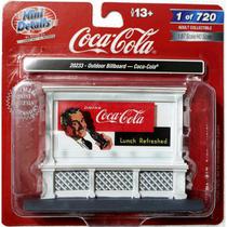 Outdoor Mini Metals Coke - Outdoor Billboard Coca Cola 20233 - Escala 1/87
