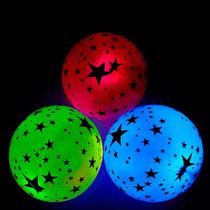 Baloes de LED Iluminados com Estrelas Coloridos 5PCS