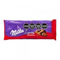 Barra Chocolate Milka Leger Aerado Leite com Amendoas 110G