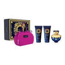 Perfume Set Versace Dylan Blue Fem 100ML+BL+SG+N - Cod Int: 75262