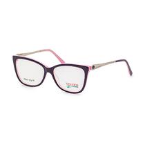 Armacao para Oculos de Grau Visard DS6589 C4 Tam. 54-16-140MM - Roxo/Rosa