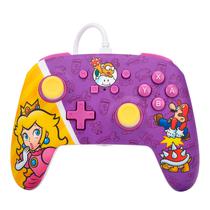 Controle Powera Enhanced Wired Princess Peach Battle para Nintendo Switch - PWA-A-03941