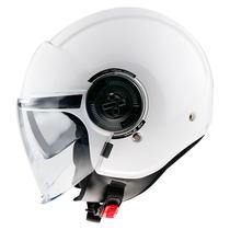 Capacete MT Helmets Viale SV Solid A0 - Aberto - Tamanho XL - Gloss Pearl White
