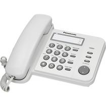Telefone Panasonic KX-TS520LX com Fio - Branco