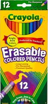 Lapis de Cor Crayola Erasable Colored Pencils 68-4412 (12 Unidades)