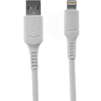 Cable USB A Lightning Mtek 1.5MTS Blanco iPhone