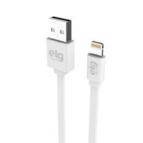 Cabo Elg EC810 - USB/Lightning - 1 Metro - PVC - Branco