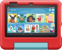 Tablet Amazon Fire 7 Kids 2+32GB Wifi (12A Geracao) + Capa de Protecao Vermelho