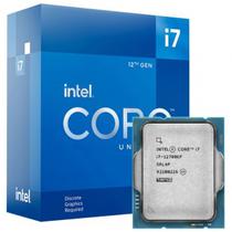 Processador Intel 1700 i7 12700KF Box 5.0GHZ s/fan s/Video