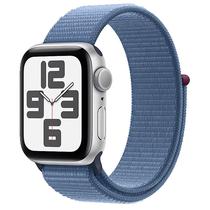 Apple Watch Se 2 (2023) MRE33LL/A - Bluetooth - Wi-Fi - 40MM - GPS - Silver Aluminum/Winter Blue Sport Loop