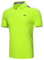 Camisa Polo PGM YF392 Verde Fluorescente - Masculino