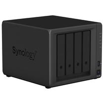 Servidor Nas Storage Synology Diskstation DS923+ AMD Ryzen R1600 de 2.6GHZ / 4GB de Ram / 4 Baias / USB / Lan - Preto