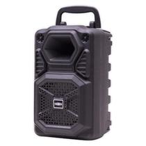Speaker / Caixa de Som Portatil Soonbox S19 K0107 / 4" / com Bluetooth 5.0 / FM Radio / TF Card / Aux / USB / 5W / USB Recarregavel - Preto