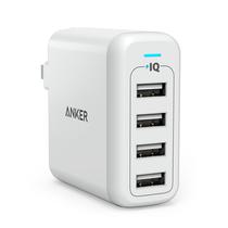 Anker Tomada 04 USB Powerport 4 (Branco)