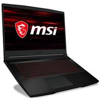 Notebook MSI GF63 10SCXR-222US i5-2.5/ 8GB/ 256/ 15/ GTX1650